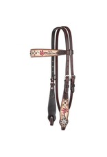 Circle Y Fire Lily Browband Headstall 1005-12-ST