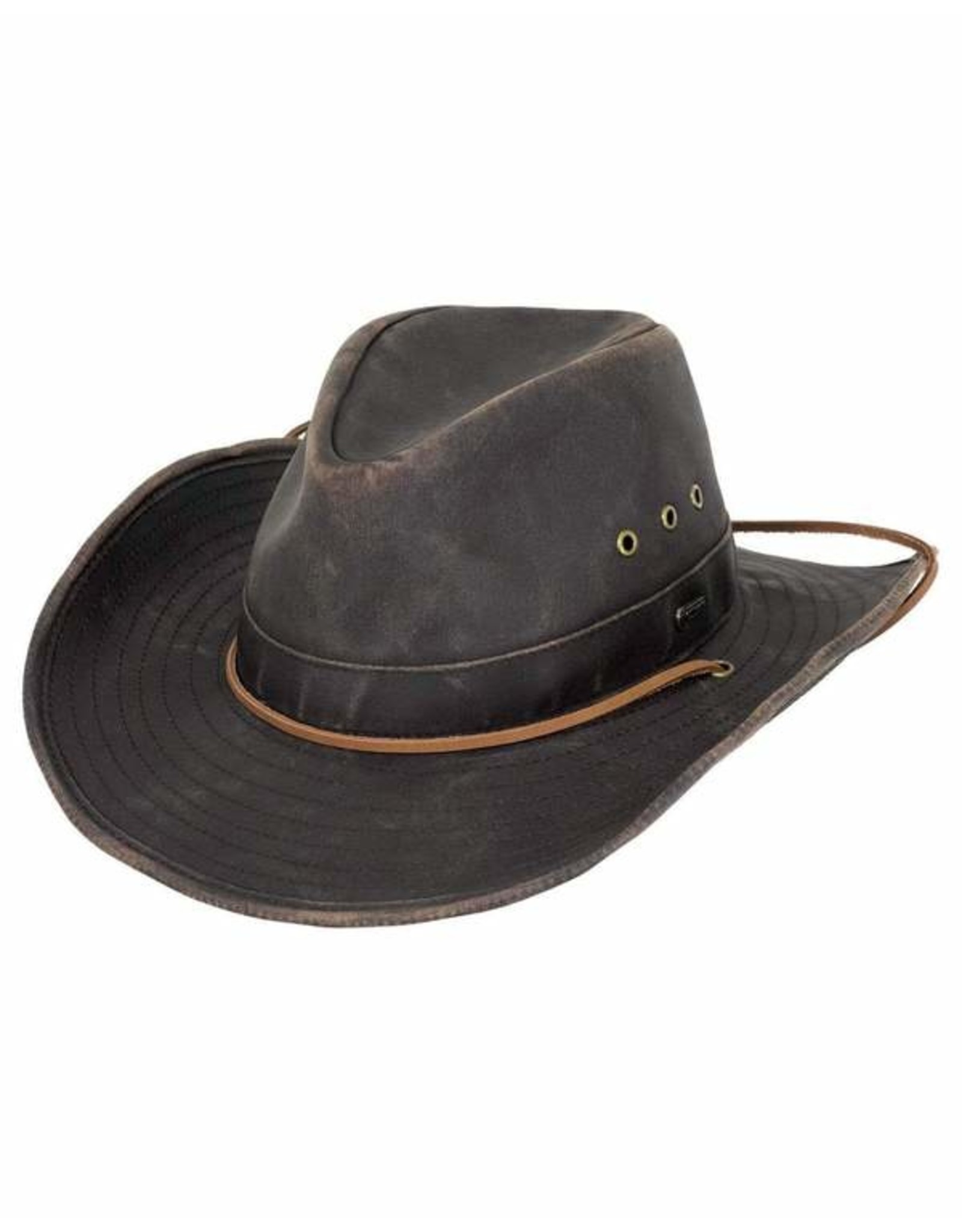Outback Trading Outback Korona 14720 Brown Oilskin Hat