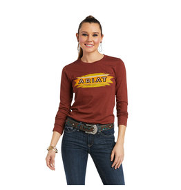 Ariat Ladies Rust Heather Serape 10038638 T-Shirt