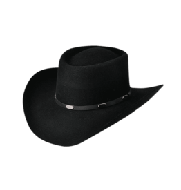 Master Hatters Master Hatters Hold Em Black M37362954 #38 3X Cowboy Hat