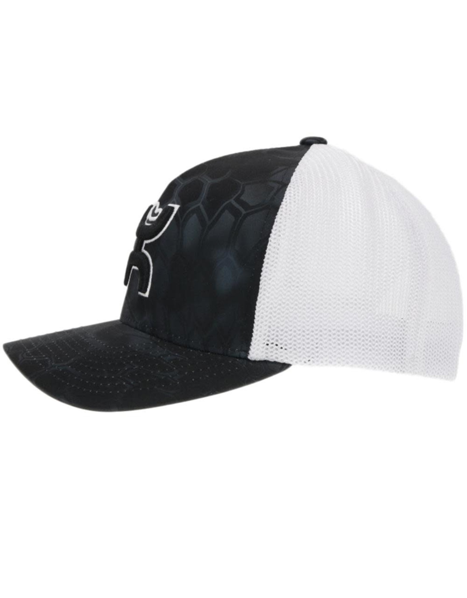 Hooey Hooey Bass Kryptek Flexfit 2155TBKWH Cap