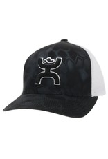 Hooey Hooey Bass Kryptek Flexfit 2155TBKWH Cap