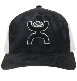 Hooey Hooey Bass Kryptek Flexfit 2155TBKWH Cap