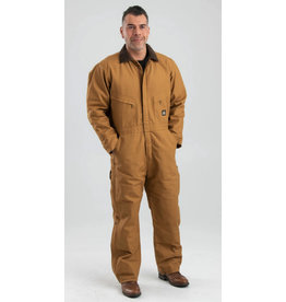 Berne Mens Insulated Coveralls I417BD Sz. Lg Short