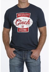 Cinch Men's Western Brand MTT1690457 Navy T-Shirt