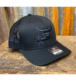 Spin Em Spin Em "Salvage" Black on Black Cap