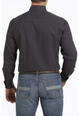 Cinch Mens Modern Fit Black Print MTW1347036 Long Sleeve Shirt