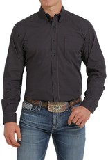 Cinch Mens Modern Fit Black Print MTW1347036 Long Sleeve Shirt