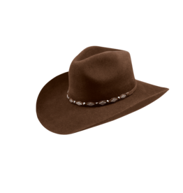 Master Hatters Master Hatters Elko #15 3X Felt M38462252 Sz. 7 1/8 Cowboy Hat