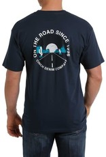 Cinch Men's Navy Logo MTT1690465 T-Shirt