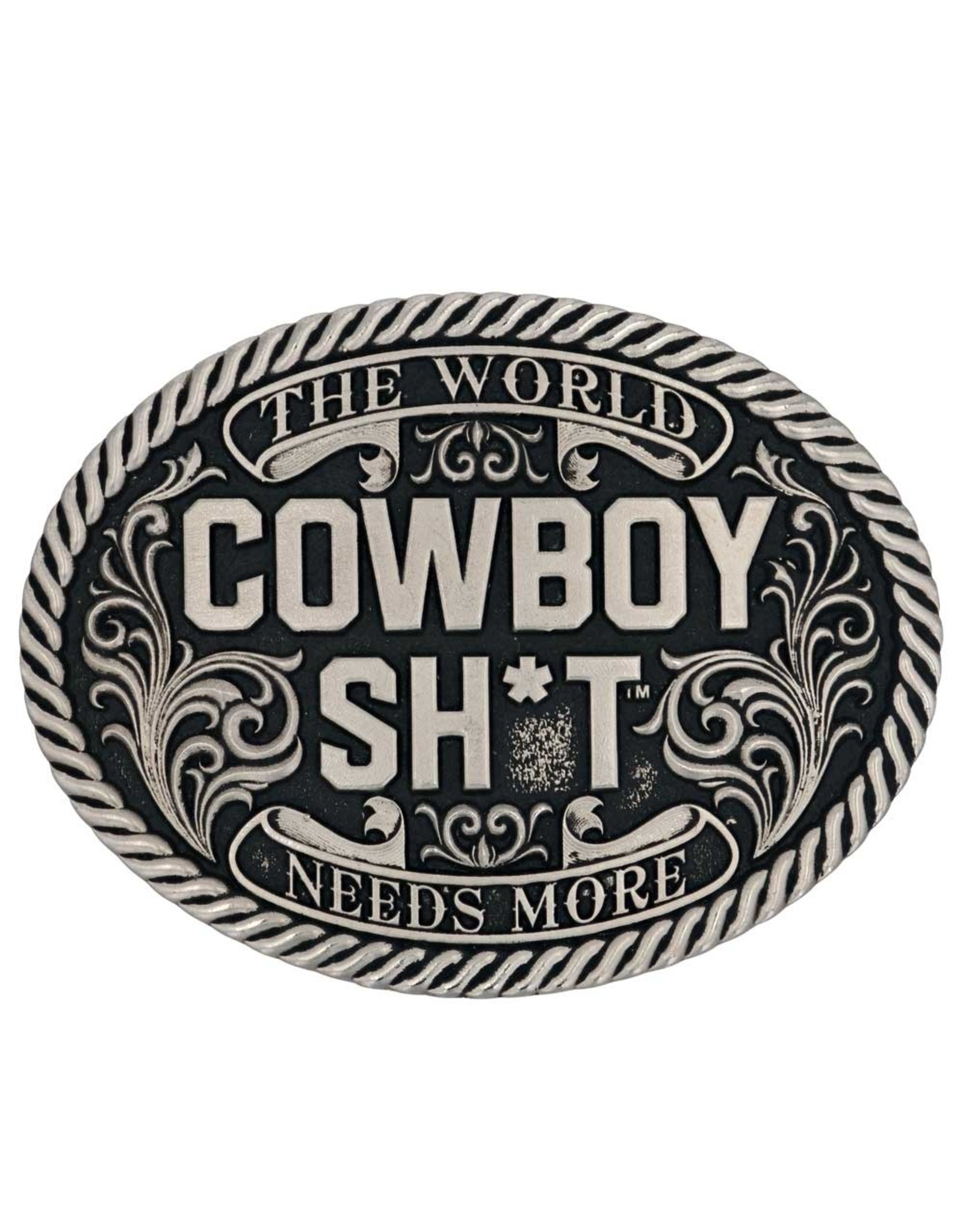 Attitude Jewelry Attitude Cowboy Sh*t A890CST Belt Buckle