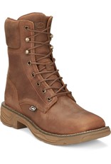 Justin Men's Rush 8" Lace Up SE467 Soft Toe Work Boots