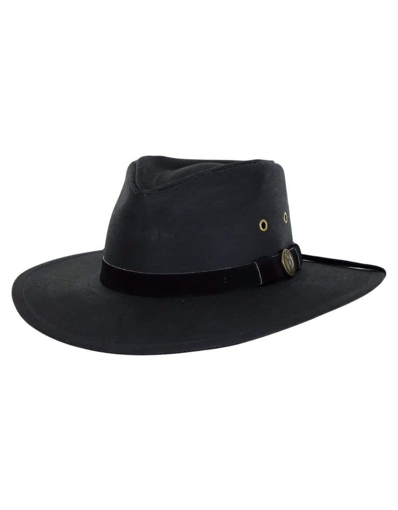 Outback Trading Outback Trading Kodiak 1480-BLK Oilskin Hat