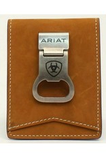 Ariat Plain Leather A3543344 Money Clip Wallet