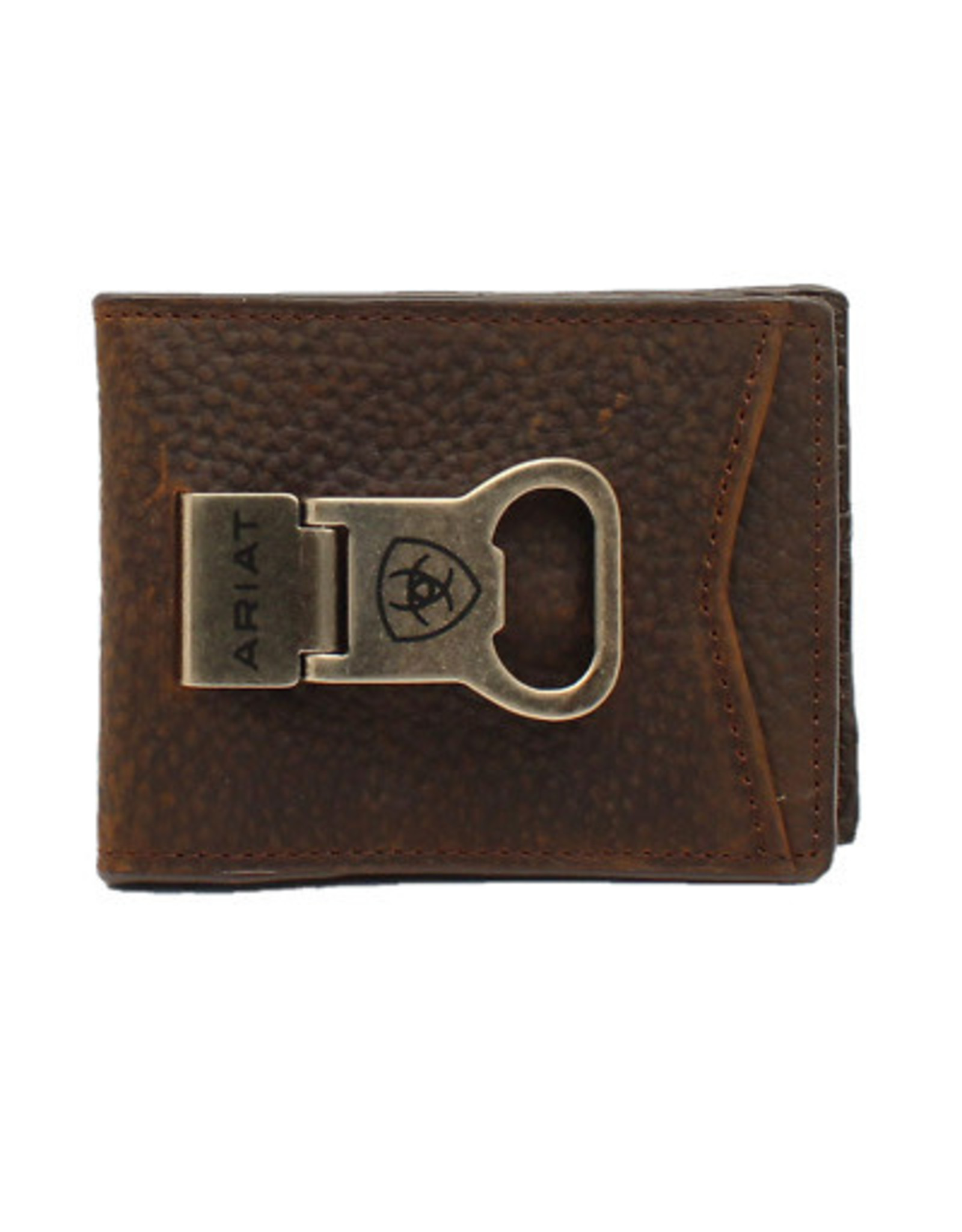 Ariat Brown A35119282 Money Clip Wallet