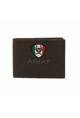 Ariat Mexican Flag Leather A35493282 Passcase Wallet