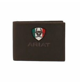 Ariat Mexican Flag Leather A35493282 Passcase Wallet