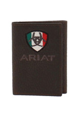 Ariat Mexican Flag A35492282 Trifold Wallet