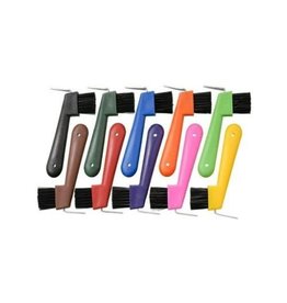 Tough 1 Tough 1 Lime 68-039312-40-0 Hoof Pick with Brush