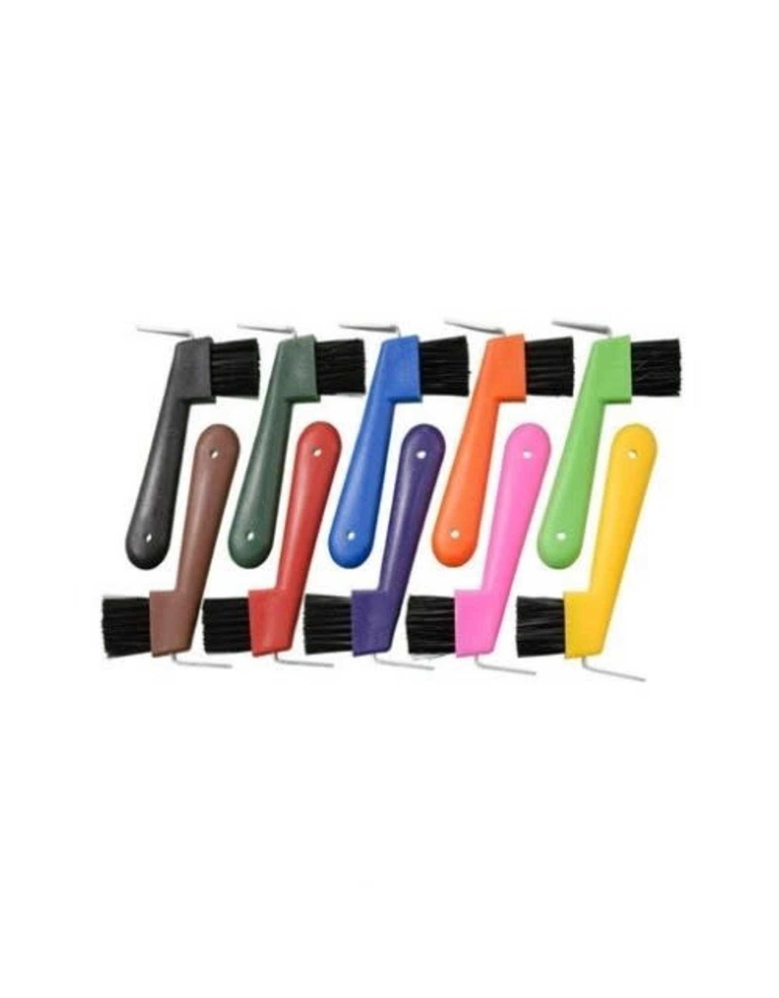 Tough 1 Tough 1 Pink 68-039312-11-0 Hoof Pick with Brush
