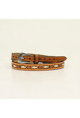 M&F Nocona Buckstitch Tooled 0204608 Hatband faux leather