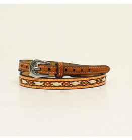 M&F Nocona Buckstitch Tooled 0204608 Hatband faux leather
