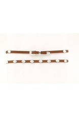 M&F Double S Brown Concho 0237444 Hatband