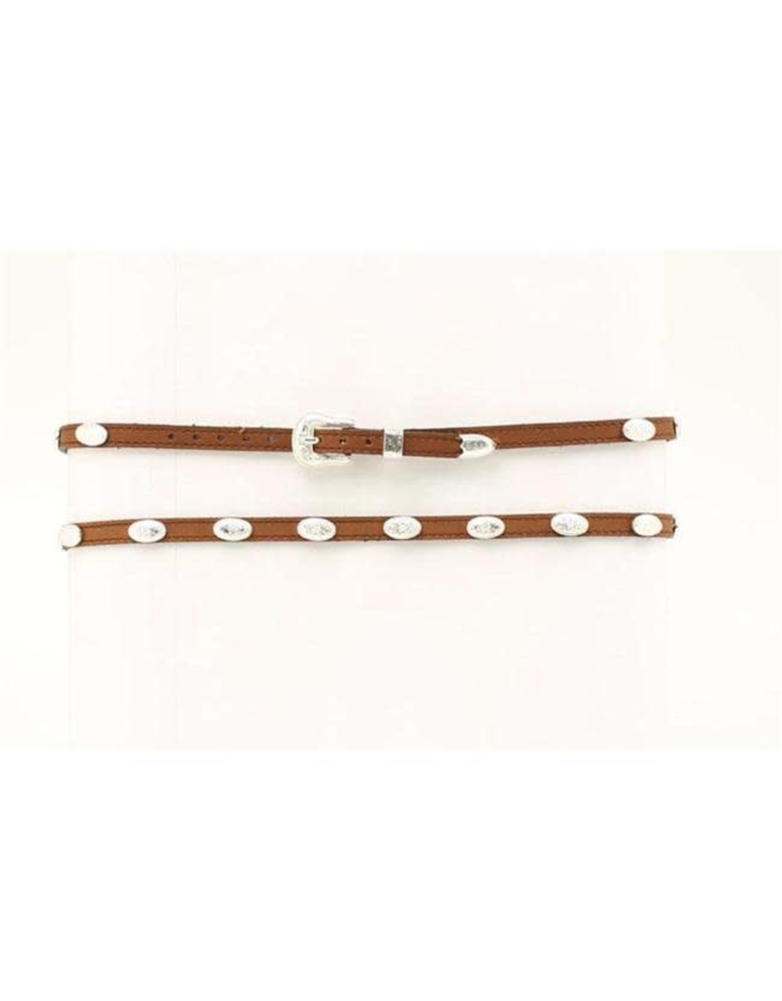 M&F Double S Brown Concho 0237444 Hatband
