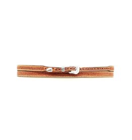 Double S Double S Cognac Basketweave 0234648 Hatband