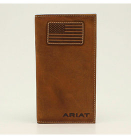Ariat Tan Flag A3548344 Rodeo Wallet