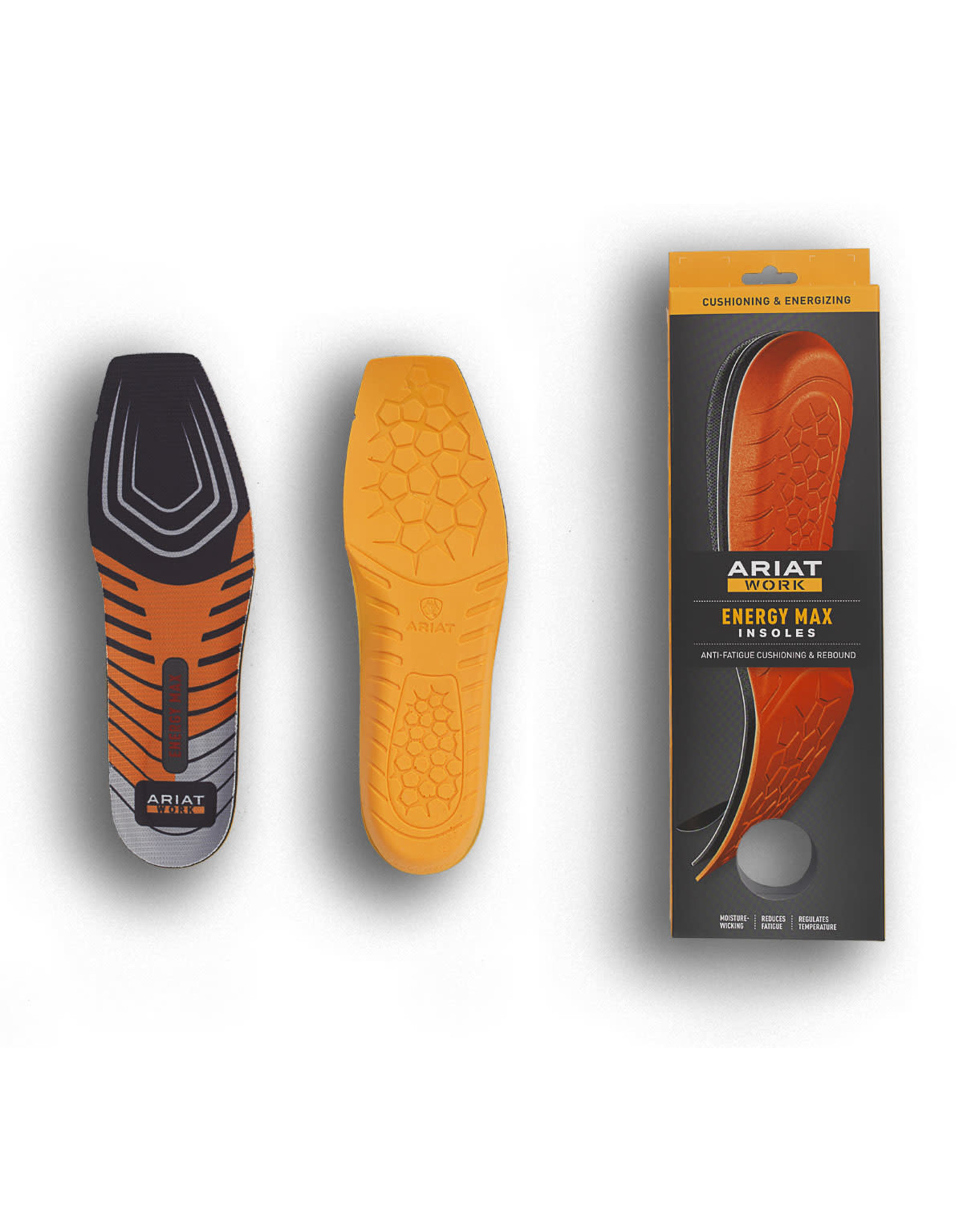 Ariat Work EnergyMax Unisex A10032203 Sq. Toe Insoles