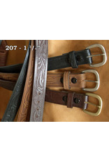 Marc Wolf Marc Wolf Men's 207 Black Western Floral Belt