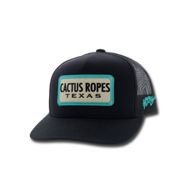 Cactus Hooey Cactus Ropes Teal/Black/Tan CR063 Cap