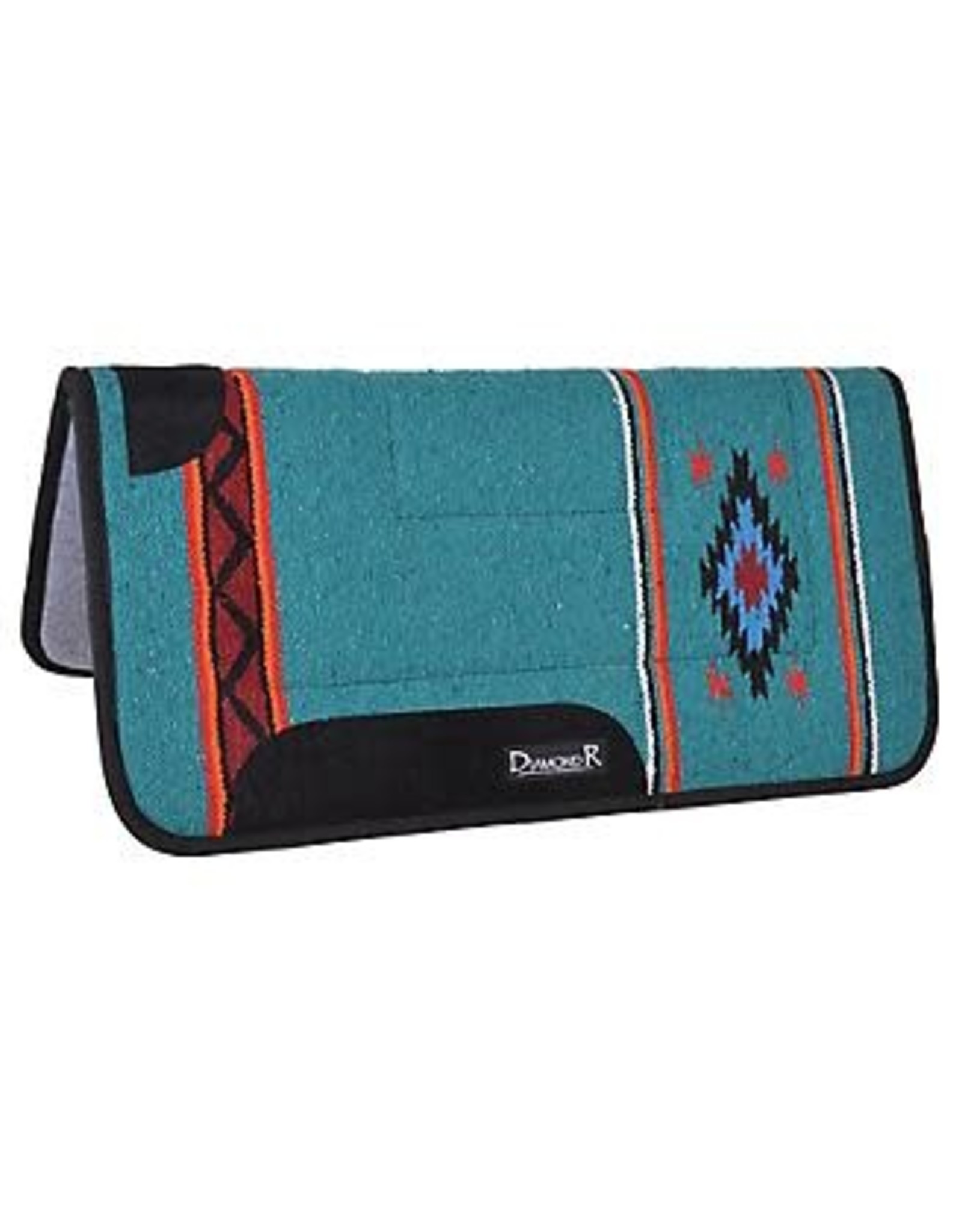 Diamond R Diamond R Turquoise Aztec Square Felt Pad 32”x32” 1” Thick 109-JJ7-RDA