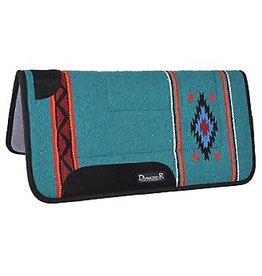 Diamond R Diamond R Turquoise Aztec Square Felt Pad 32”x32” 1” Thick 109-JJ7-RDA