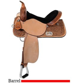 Circle Y The Proven Antique Mansfield 15" Seat Wide Tree 6221-2506-05 Barrel Saddle