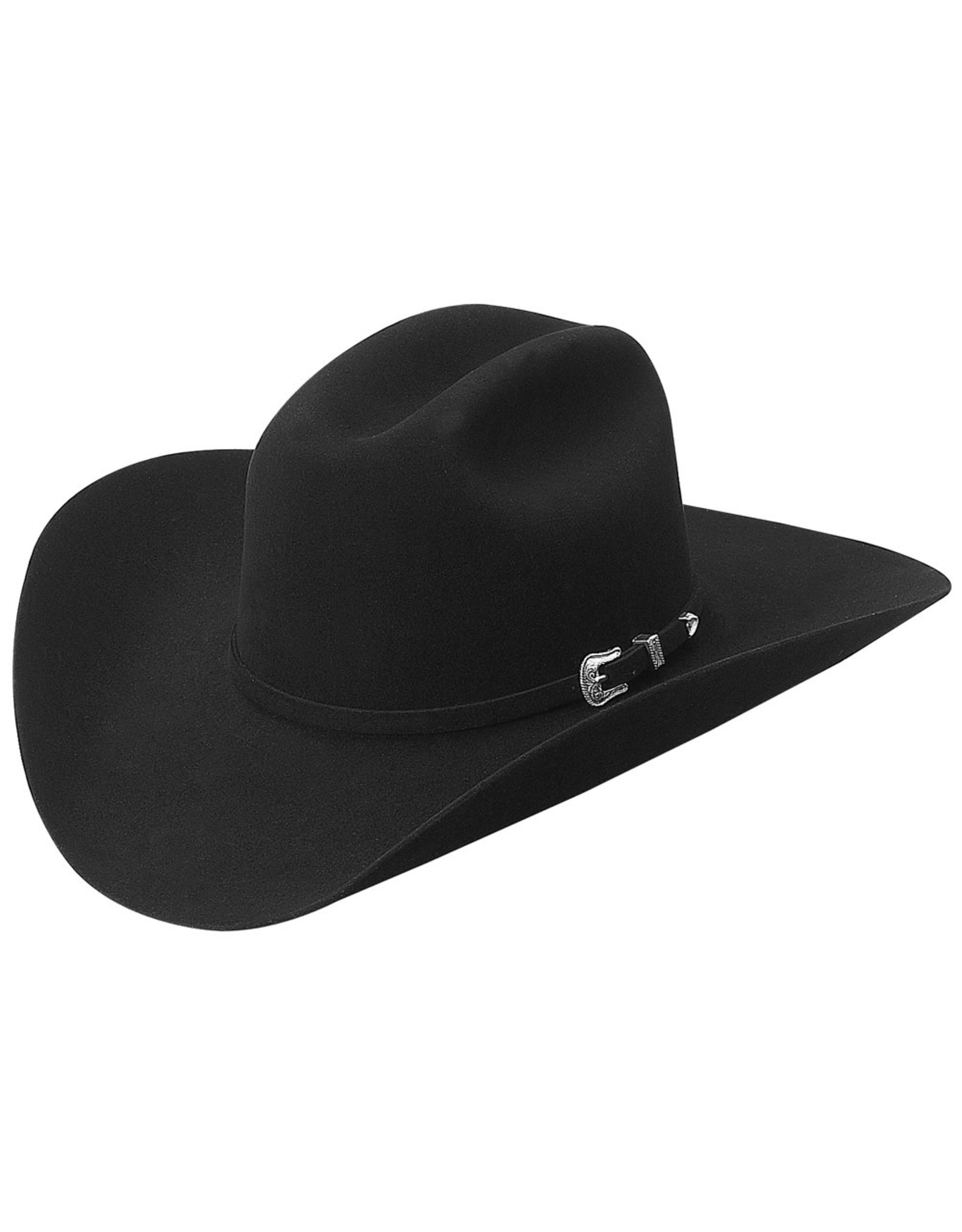 American Hat Co. Black Cattleman 10X Beaver Felt Hat Sz. 7