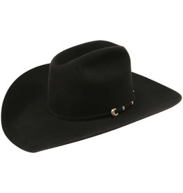 American Hat Co. Black Cattleman 40X Beaver Felt Hat Sz. 7