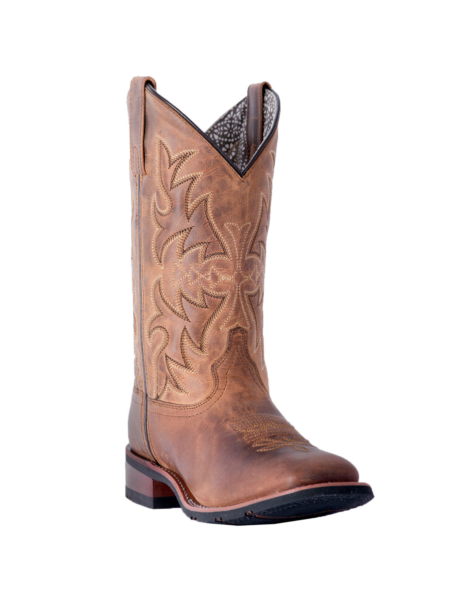 Laredo Laredo Women’s Brown Sq. Toe 5602  Western Boots