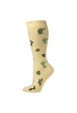 M&F Boot Doctor Yellow Cactus 0417318 Boot Socks Sz. 6-9