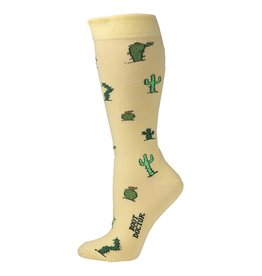M&F Boot Doctor Yellow Cactus 0417318 Boot Socks Sz. 6-9