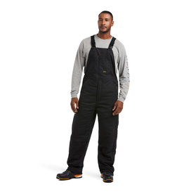 Ariat Men's Rebar Insulated Black 10032485 Bib Overalls