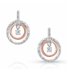 Montana Silversmiths Montana Silversmith Ring Around the Rose ER4195RG Earrings