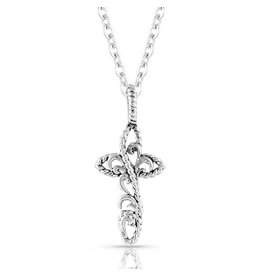 Montana Silversmiths Montana Silversmith Growing Faith Cross NC5185 Necklace