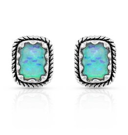 Montana Silversmiths Montana Silversmith Emerald Pools Opal ER5122 Earrings