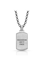 Montana Silversmith Kristy Titus Stainless Independence Day KTNC4284 Dogtag Necklace