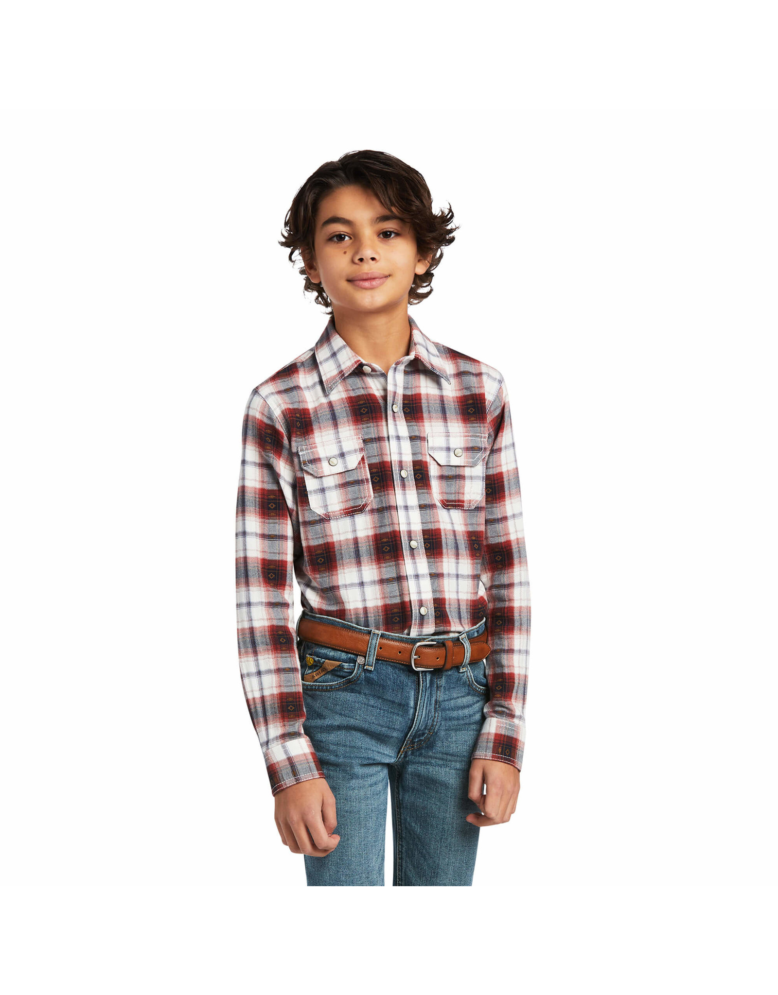 Ariat Kid's Vanilla Ice Retro Hayne 10039516 Western Shirt