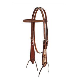 Weaver Coco Feather Browband Headstall 45003-01-00