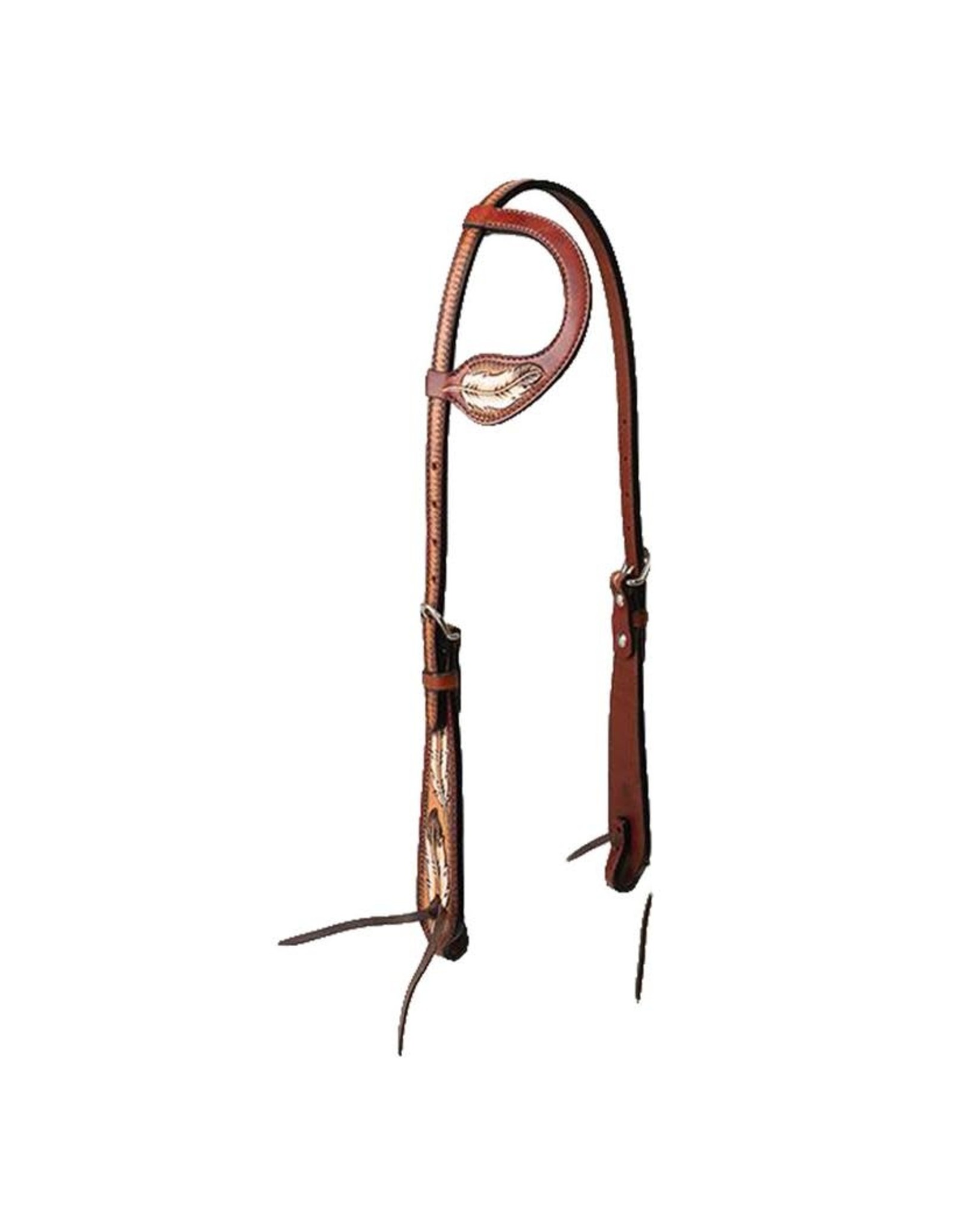 Weaver Weaver Coco Feather One Ear Headstall 45003-01-01
