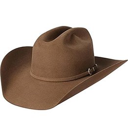 American Hat Co. Pecan Cattleman 40X Beaver Felt Hat Sz. 7 1/4